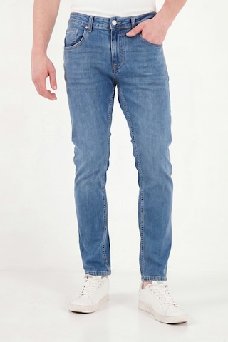 Buratti Pamuklu Normal Kalıp Jeans Erkek Kot Pantolon 2203c50parma Mavi
