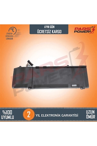 Dell Uyumlu 17 G7 7590, P82F Batarya - Pil 4 Hücre - Üretici 241703