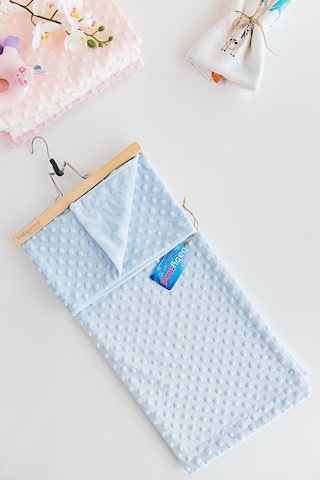 Nohut Desenli Bebek Battaniyesi Çok Renkli