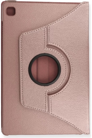Newface Samsung Galaxy Uyumlu T500 Tab A7 10.4 Kılıf 360 Tablet Deri Kılıf - Rose Gold Arka Kapak