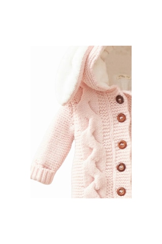 Tavşanlı Triko Tulum 7036 Pembe
