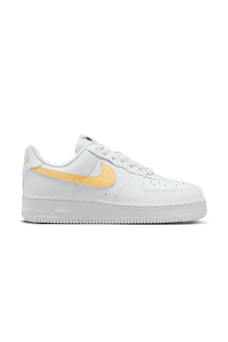 Nike Air Force 1 '07 White/melon Tint-black Unisex Sneaker Fq2742 100 Beyaz