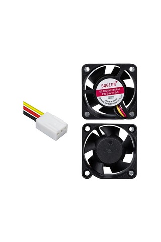 Ic-216 3p Kablolu 40x40x20 Mm 24 Volt Fırçasız Dc Kasa Fanı