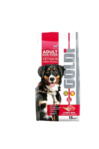 Goldi Kuzu Ve Pirinçli Yetişkin Köpek Maması 15kg Goldi Kuzu Ve Pirinçli Yetişkin Köpek Maması 15kg