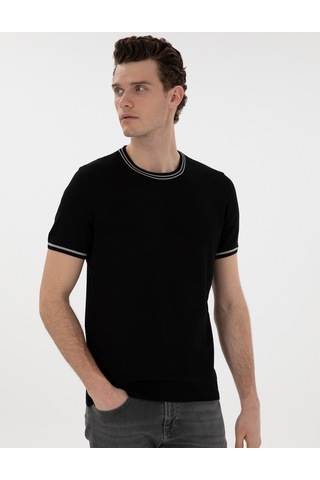 Pierre Cardin Erkek Siyah Kazak /triko 50306045-vr046 Siyah