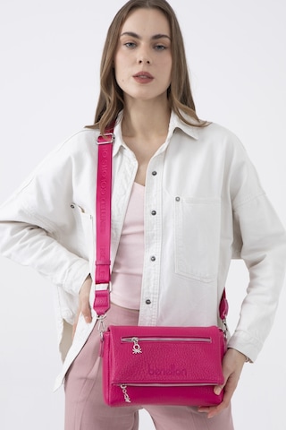 Unıted Colors Of Benetton Kadın El Çantası C.bnt 1476 Fuşya