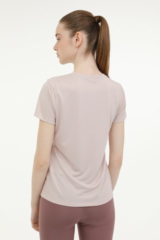Lumberjack W Ct131 Basıc Modal C Nec Pembe Kadın Kısa Kol T Shirt Pembe