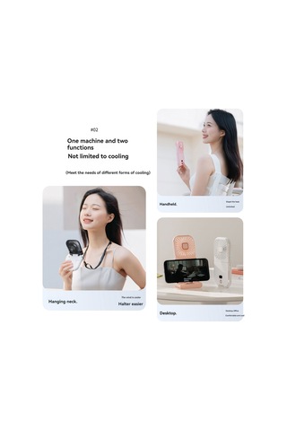 Honmex F30pro Masaüstü Çevreleyici Usb Fan - Elden Tutulabilir, Geri Şarj Edilebilir, 3000mah Pil, Sayısal Göstergeli - Mavi Beyaz