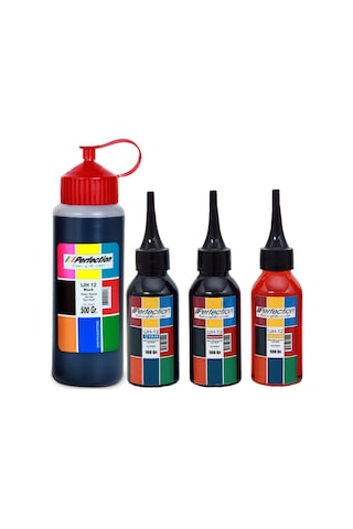 Perfection Brother Dcp T300 T310 T500 T510w Uyumlu Mürekkep Set 500 ML + 3 x 100 ML