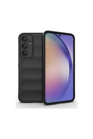Samsung Galaxy M14 5g Uyumlu Kılıf Optimum Silikon - Siyah