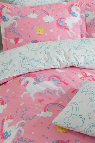 Soley Pony %100 Pamuklu Çift Kişilik Nevresim Takımı 001