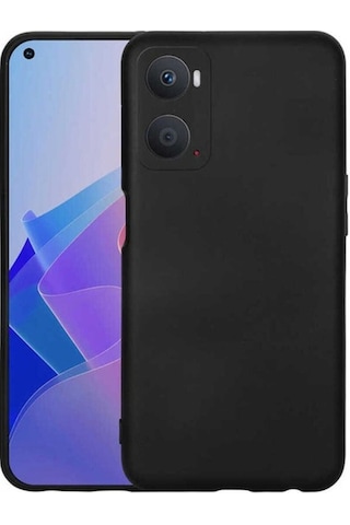 Oppo A76 Kılıf Zore Mara Lansman Kapak Siyah