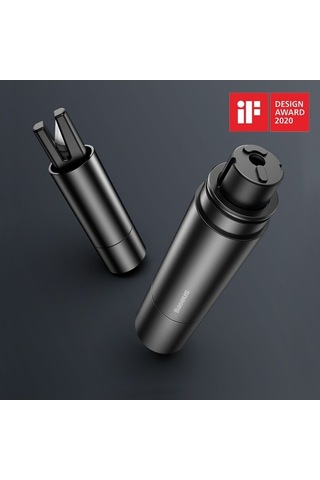 Trendooze Baseus Acil Çıkış Çekiçli Cam Kırıcı, Mini Emniyet Kesici, Hayat Kurtarıcı Araç Aleti