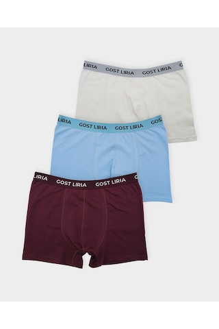Gost Liria -mood Erkek Boxer 3 Lü Paket Çok Renkli Çok Renkli