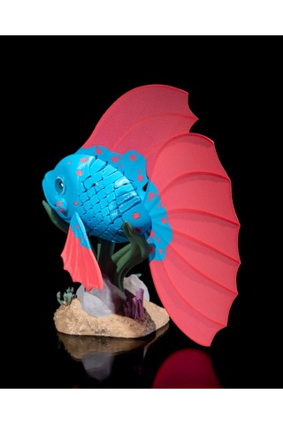 Hareketli Beta Balığı 18x17cm