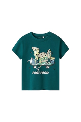 Name It Nmmdellan Nreg Ss Top Box Yeşil Erkek Çocuk Kısa Kol T-shirt Yeşil