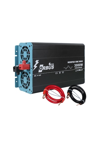 Orbus Orb3000m 12 Volt - 3000 Watt Eco Modified Sinus İnverter
