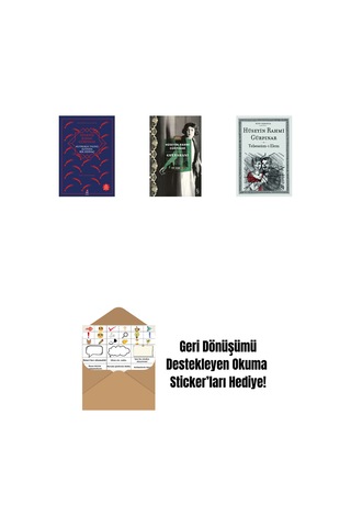 Kuyruklu Yıldız Altında Bir İzdivaç + Gulyabani Cep Boy + Tebessüm-i Elem + Okuma Sticker'ları