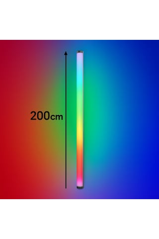 Pixel Rgb Led Işık Kanalı 12v Hazır Tak Çalıştır 2 Mt. Dinamik Efektli Alüminyum Profil Aydınlatma Seti Uzaktan Kumanda