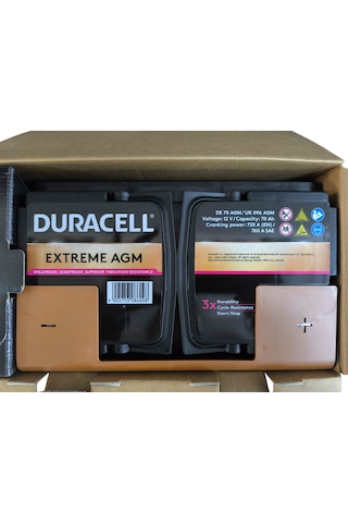 Duracell De70agm Akü