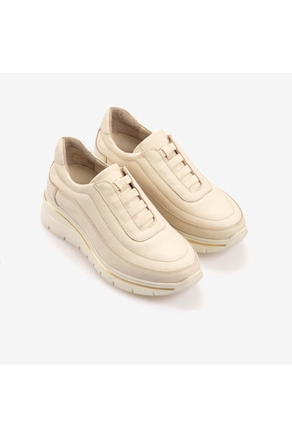 Kemal Tanca Kadın Spor & Sneaker Ayakkabı 3215 Krema