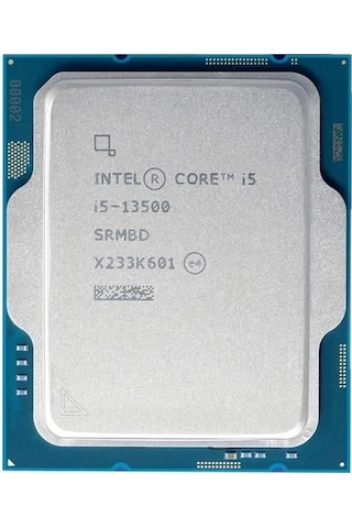 Intel Core İ5 13500 35mb 14çekirdekli O/b Hd Vga 1700p 65w Kutusuz+fansız