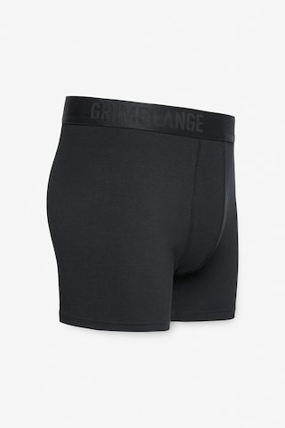 PETRUS Erkek 3'lü Paket Pamuklu Likralı Esnek Kumaş Siyah Boxer