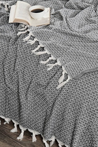 Rebeka Deniz Model Antrasit - Çift Kişilik Pike 200x230 Antrasit