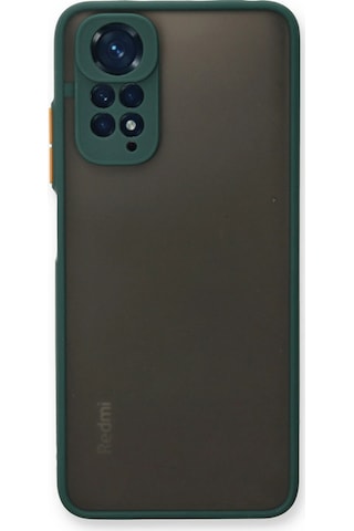 Newface - 865 - Xiaomi Redmi Note 11 Kılıf Montreal Silikon Kapak - Edntrend - - Yeşil