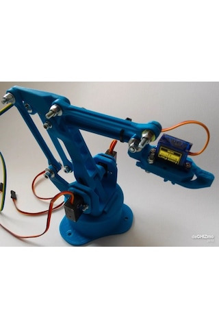 Arduino Plastik Robot Kol Parçaları Demonte