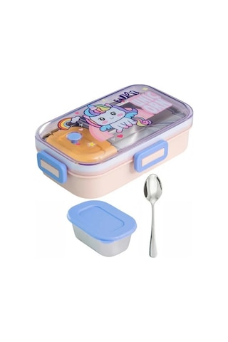 Akıllıelma-lunch Box Beslenme Kabı Çelik İthal Enjoy Krem K.2537 92553 0237 Krem