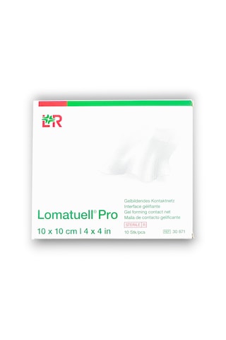 Lomatuell Pro Jele Dönüşen Silikonlu Tül Yara Örtüsü 10 X 10 Cm - Ref 30871 - 1 Adet
