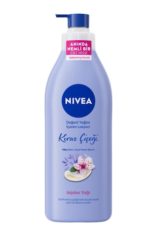 Nivea Kiraz Çiçeği & Jojoba Yağı Vücut Losyonu 400 ML
