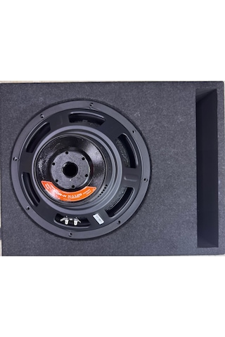 X-112s 30cm Özel Spl Kare Ön Yüzey Medefe Gövde Sunta Kabinli Bass 1000watt
