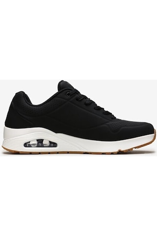 Skechers Uno - Stand On Air Erkek Siyah Sneakers 52458 Blk Siyah