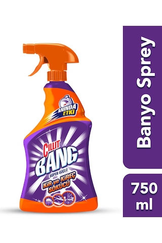 Cillit Bang Banyo Kir ve Kireç Sökücü Sprey 750 ML
