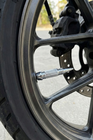 Motosiklet Krom Sibop Kapağı 2 Li Set Kurşun Tasarım Universal Motor Aksesuarı