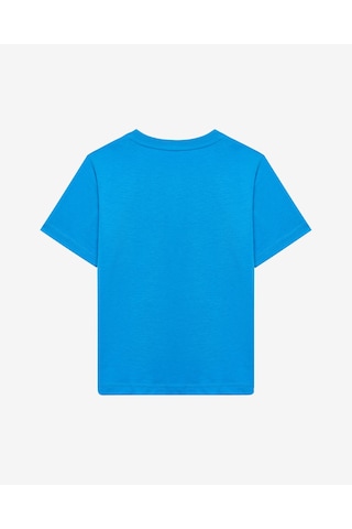 Skechers B Regular Fit Graphic Tee T-shirt Büyük Erkek Çocuk Mavi Tshirt Sk2510112-315 Mavi