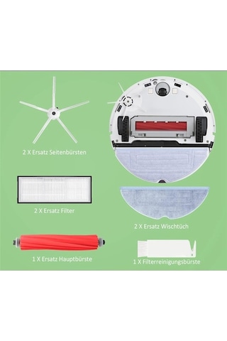 Srfn Ticaret Yedek Parçalar Ana Fırça Yan Fırçalar Hepa Filtreler Roborock S7 T7s Robotik Vakum Aksesuarları Için Uyumlu A Yurt Dışından