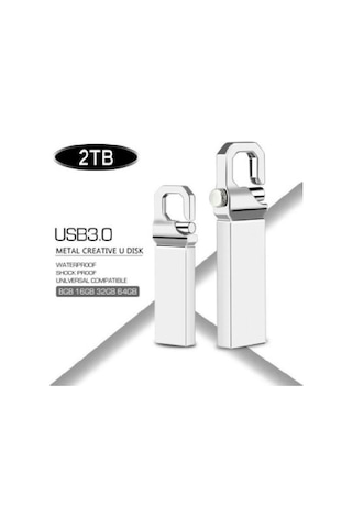 2TB USB 3.0 METAL FLASH BELLEK