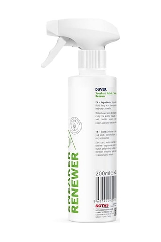 Duver Süet Ve Nubuk Ayakkabı Yenileyici Sprey 200 Ml Beyaz