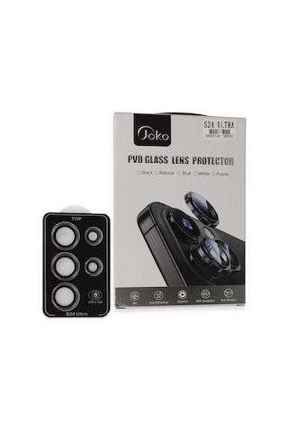 Joko Samsung Galaxy UyumluS24 Ultra Pvd Metal Kamera Lens - Derin Mor