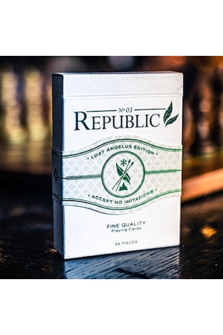 Cartamundi Republics Jeremy Griffith Edition Premium Oyun Kağıdı Limited Edition Koleksiyonluk İskambil Kartları