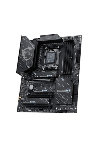 Msı X870e Gamıng Plus Wıfı Am5 Ddr5 8200mhz Oc 3x M.2 Usb 40gbps Hdmı Dp 5g Lan Wıfı 7 Rgb