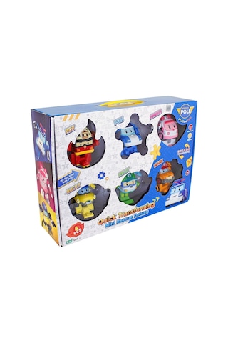 Polı Zr-915 Robocar Poli Quick Transforming Mini Rescue Deluxe Se Diğer