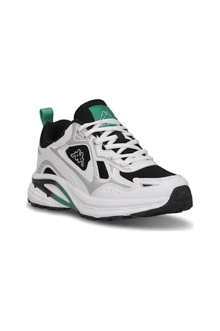Kappa Kp-1017z Porto Riko Kadın Klasik Sneaker Beyaz - Siyah Beyaz - Siyah