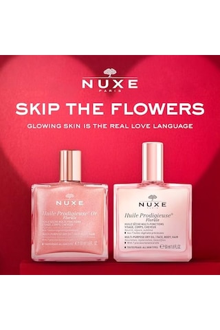 Huile Prodigieuse Or Florale 50 Ml Çok Amaçlı Parıltılı Kuru Yağ