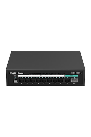 Reyee RG-ES110GS-P-L 10 Port 10/100/1000 Gigabit Tak Çalıştır Switch Reyee RG-ES110GS-P-L 10 Port 10/100/1000 Gigabit Tak Çalıştır Switch