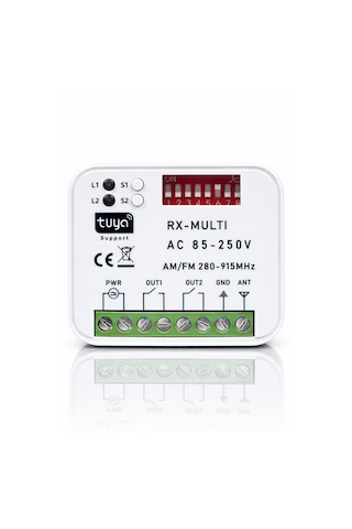 Alpsmart As865 Wi-fi Ve 433 Mhz Akıllı Tuya Destekli Bariyer, Kayar Kapı, Kepenk Kontrol Kartı Çift Kanal