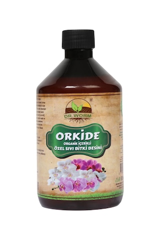 Dr.Worm Orkide Özel Sıvı Bitki Besini (Gübresi) 500 ML